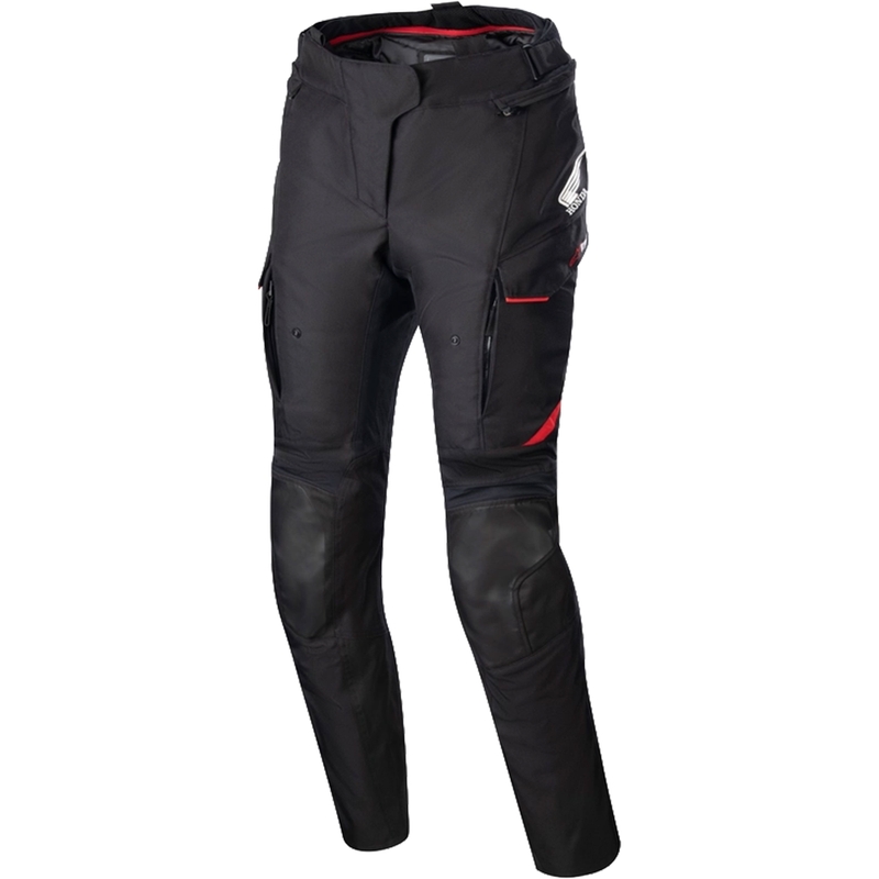 Dámské kalhoty na motorku Alpinestars Stella Andes Drystar Honda černo-šedo-červené