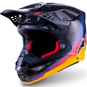 Motokrosová helma Alpinestars Supertech S-M10 limitovaná edice Black Hole černo-barevná