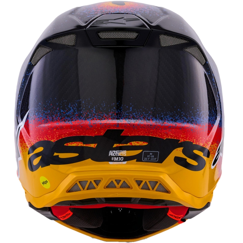 Motokrosová helma Alpinestars Supertech S-M10 limitovaná edice Black Hole černo-barevná
