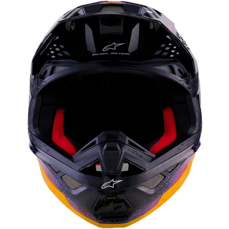 Motokrosová helma Alpinestars Supertech S-M10 limitovaná edice Black Hole černo-barevná