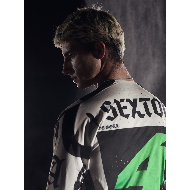 Motokrosový dres Alpinestars Techstar limitovaná edice Wolf Dust pískovo-černý