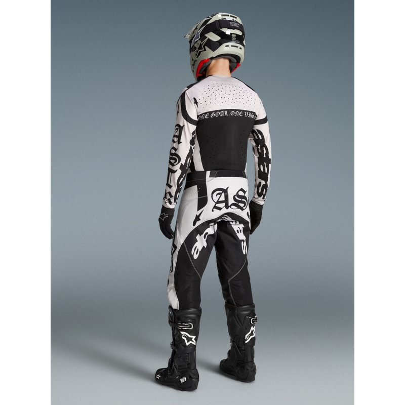 Motokrosový dres Alpinestars Techstar limitovaná edice Wolf Dust pískovo-černý