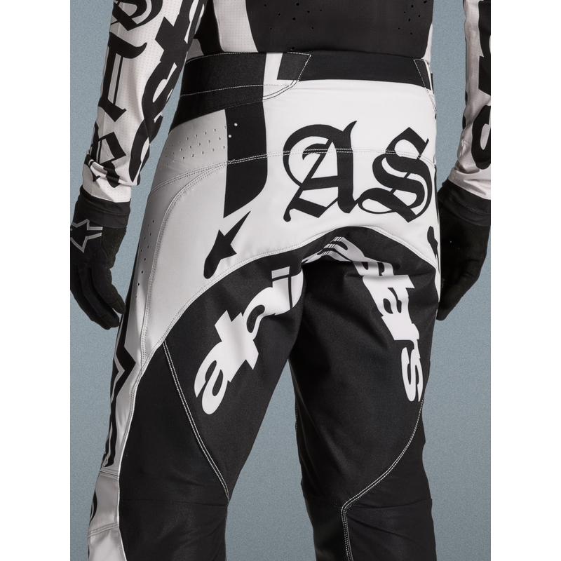 Motokrosové kalhoty Alpinestars Techstar limitovaná edice Wolf Dust pískovo-černé
