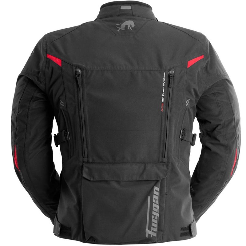 Bunda na motorku Furygan CHALLENGER 3C PRIMALOFT® černo-červená