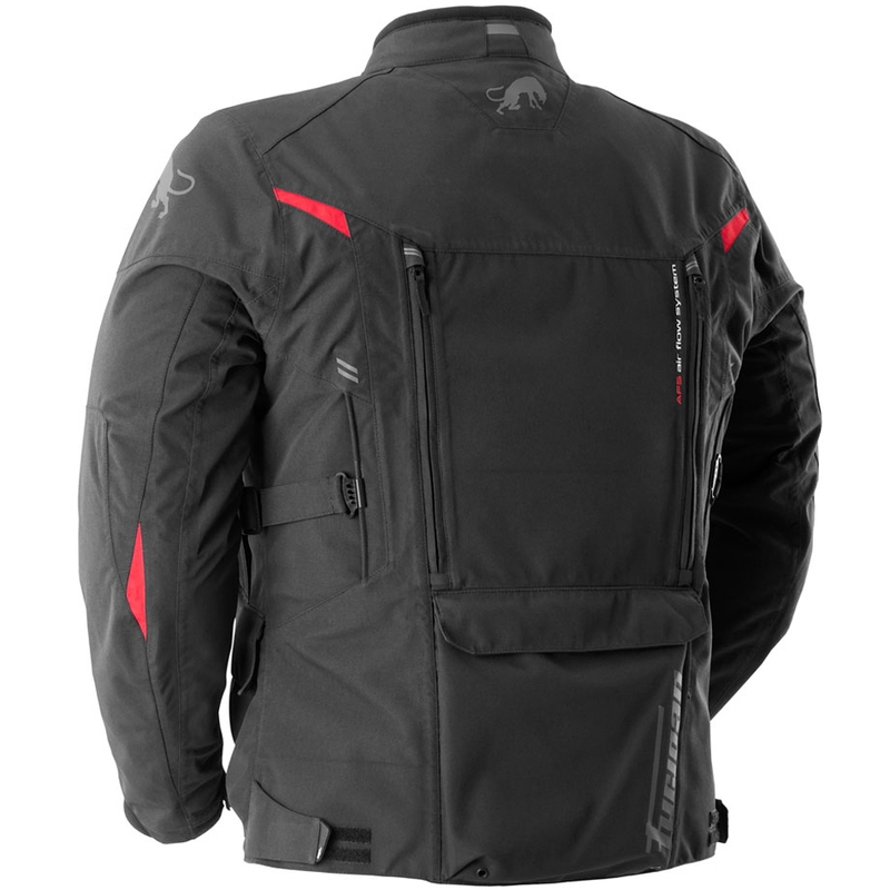 Bunda na motorku Furygan CHALLENGER 3C PRIMALOFT® černo-červená