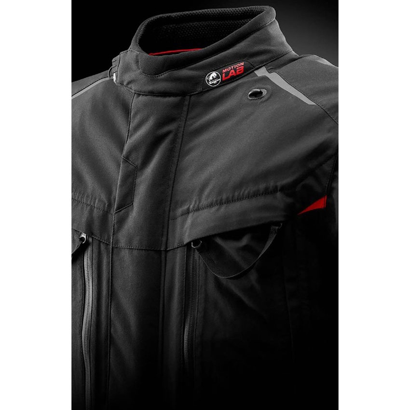 Bunda na motorku Furygan CHALLENGER 3C PRIMALOFT® černo-červená
