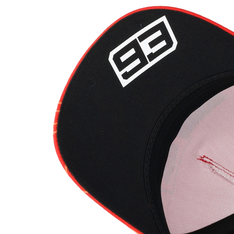 Kšiltovka Ducati Corse Marc Marquez 93 Box Logo černo-červená