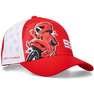 Dětská kšiltovka Ducati Marc Marquez Baseball 93 Look Back multicolor