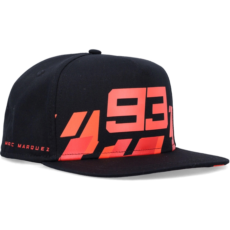 Kšiltovka Ducati Marc Marquez Flat Cap 93 Red Rectangles černá