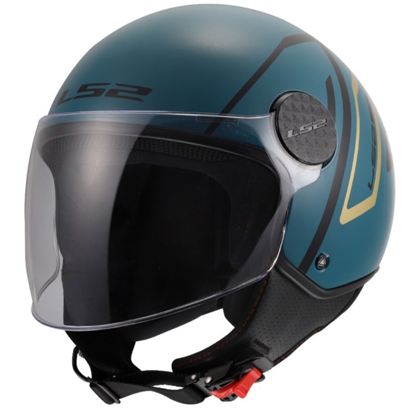 Otevřená přilba na motorku LS2 OF558 Sphere Lux II Minimum tmavo modrozelená
