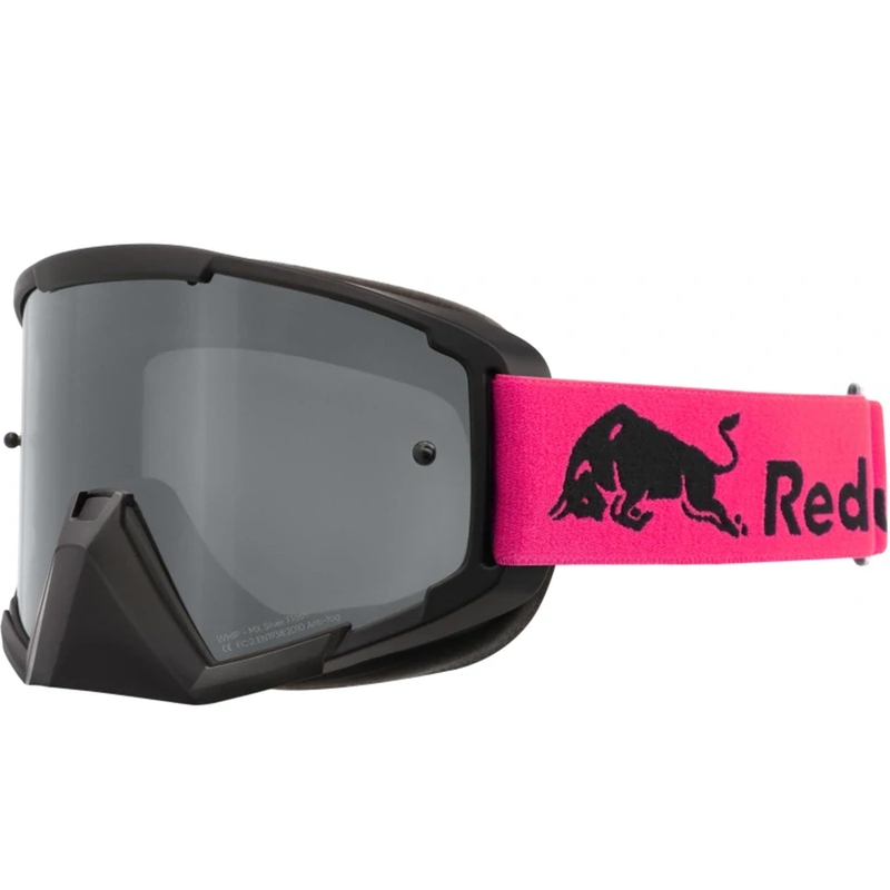 Motokrosové brýle Red Bull Spect Whip černé se stříbrným sklem