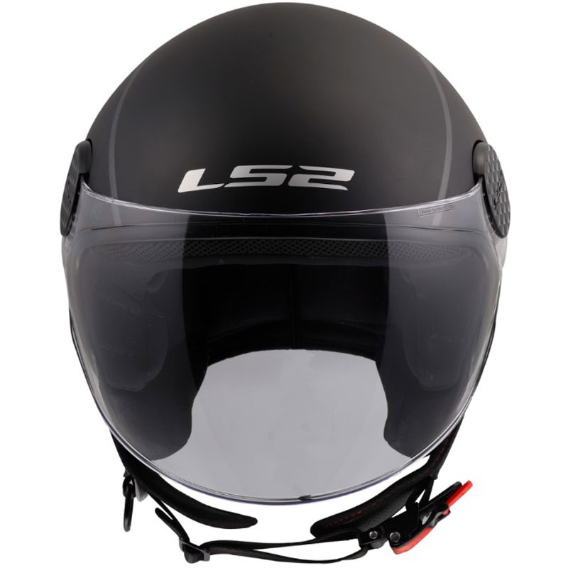 Otevřená přilba na motorku LS2 OF558 Sphere Lux II Minimum černo-červená