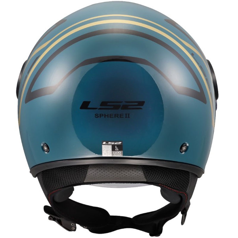 Otevřená přilba na motorku LS2 OF558 Sphere Lux II Minimum tmavo modrozelená