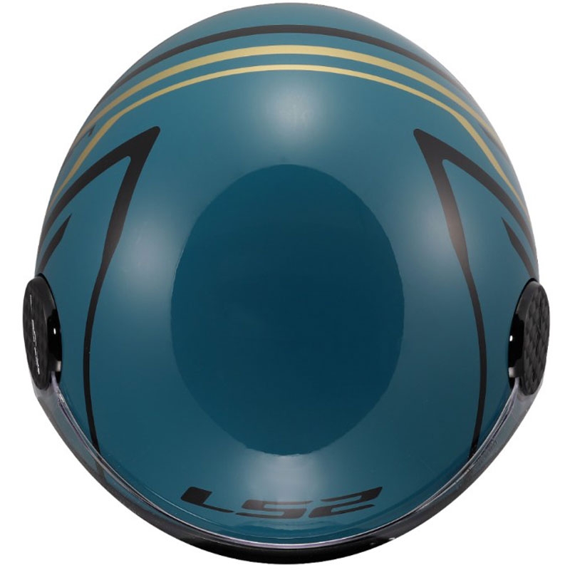 Otevřená přilba na motorku LS2 OF558 Sphere Lux II Minimum tmavo modrozelená