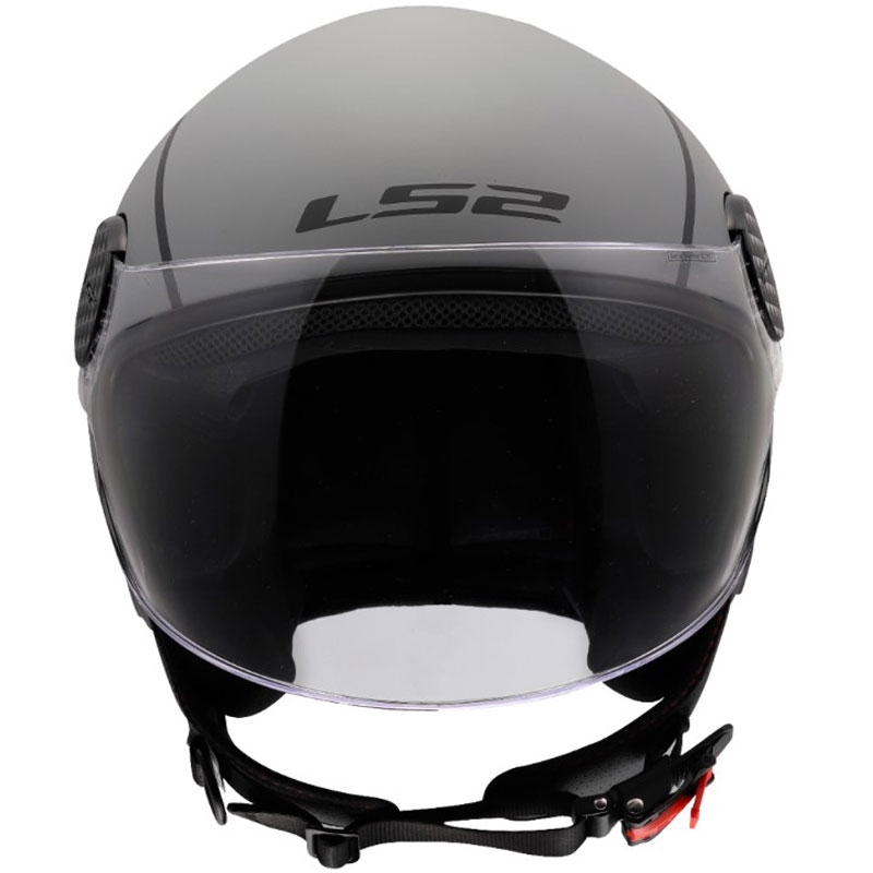 Otevřená přilba na motorku LS2 OF558 Sphere Lux II Minimum černo-šedá