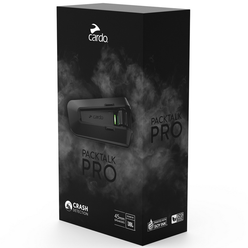Bluetooth intercom CARDO PACKTALK PRO Duo černý