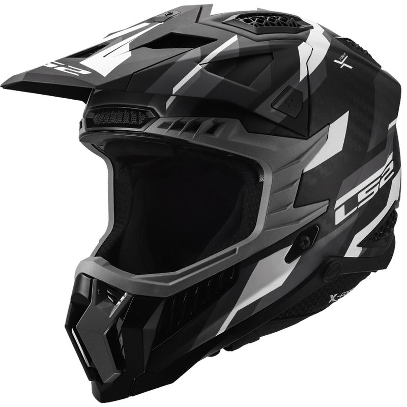 Motokrosová helma LS2 MX703 X-Force Phantom matná černo-šedá