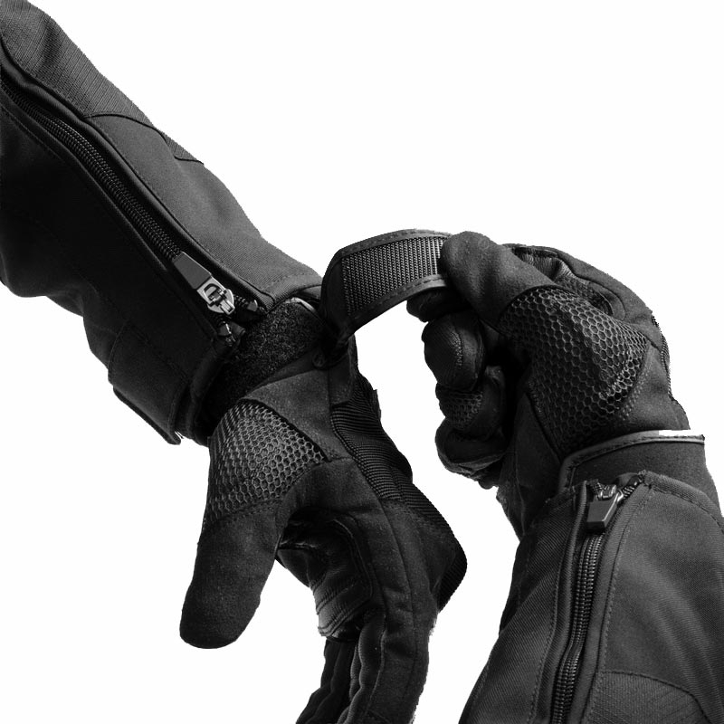 Dámské rukavice na motorku Rebelhorn Core černé