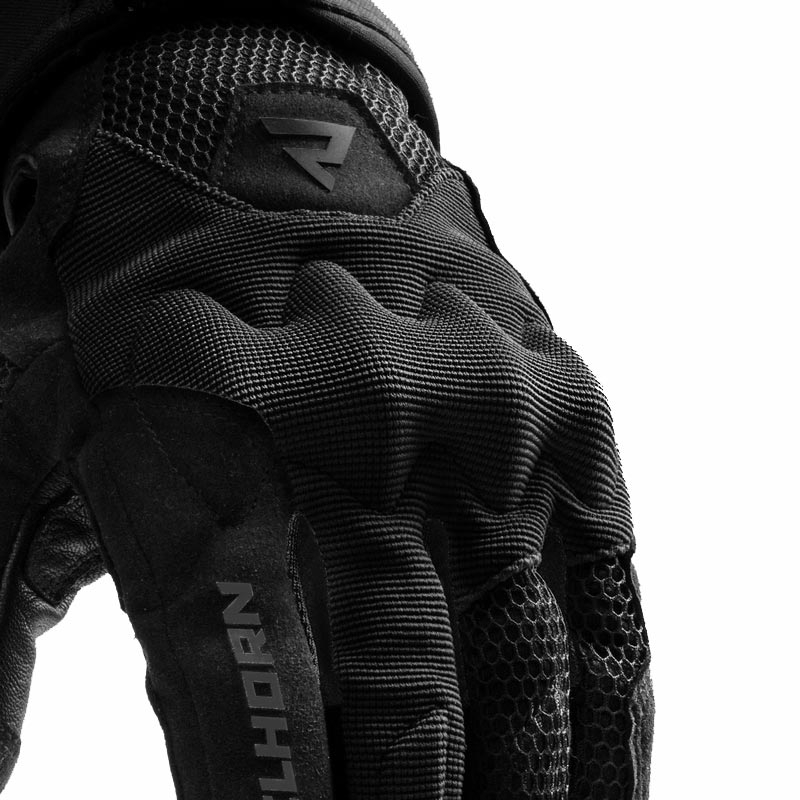 Dámské rukavice na motorku Rebelhorn Core černé