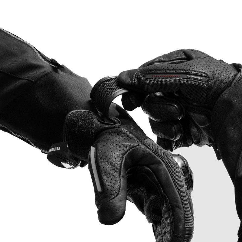 Rukavice na motorku Rebelhorn Defender černé