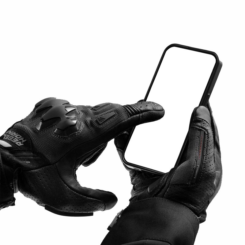 Rukavice na motorku Rebelhorn Defender černé