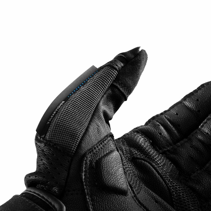 Rukavice na motorku Rebelhorn Defender černo-šedo-fluo žluté