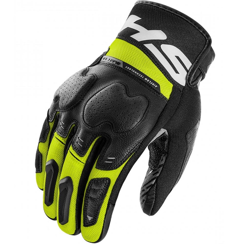 Rukavice na motorku Shima Blaze 3.0 fluo žluté