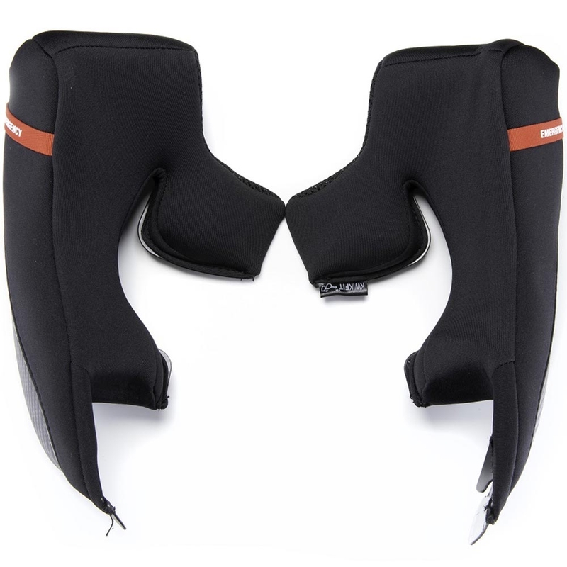 Interiér helmy na motorku Scorpion EXO-391 černý