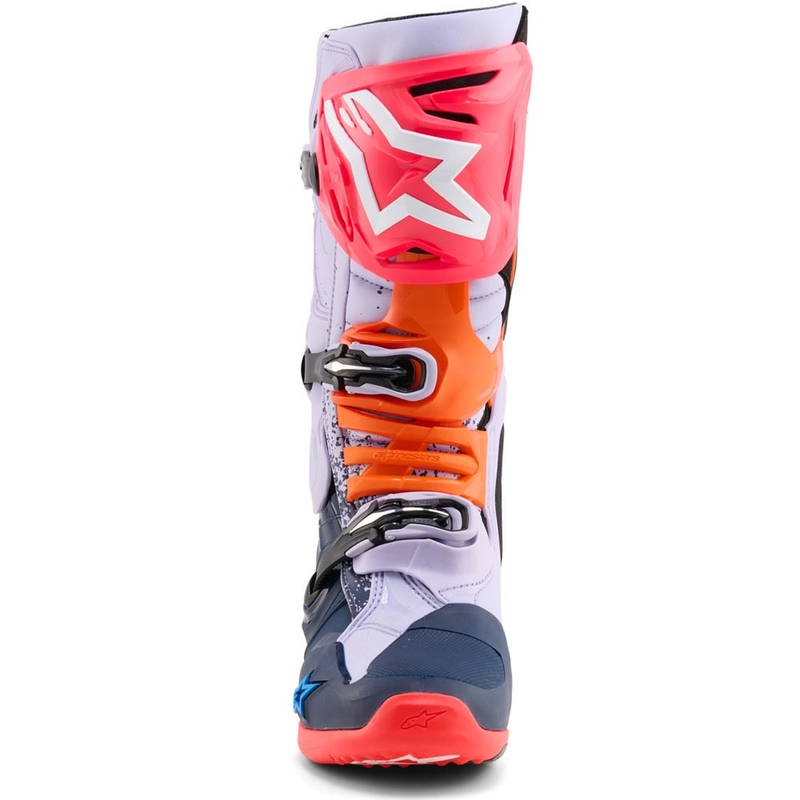 Motokrosové boty Alpinestars TECH 10 limitovaná edice Records černo-barevné