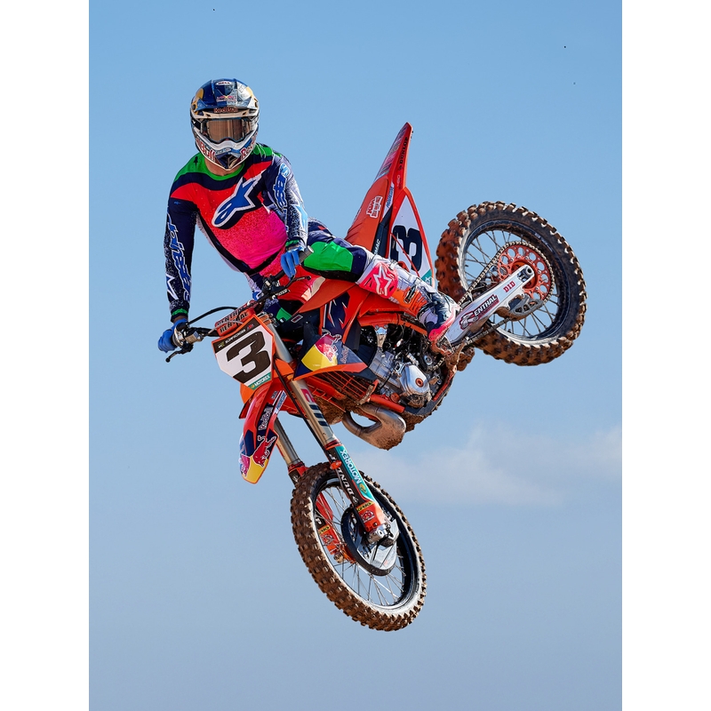 Motokrosový dres Alpinestars Supertech limitovaná edice Records šedo-barevný