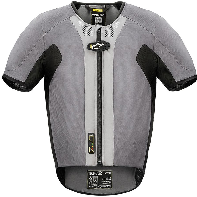 Airbagová vesta Alpinestars TECH-AIR®5 V2 system šedo-černá