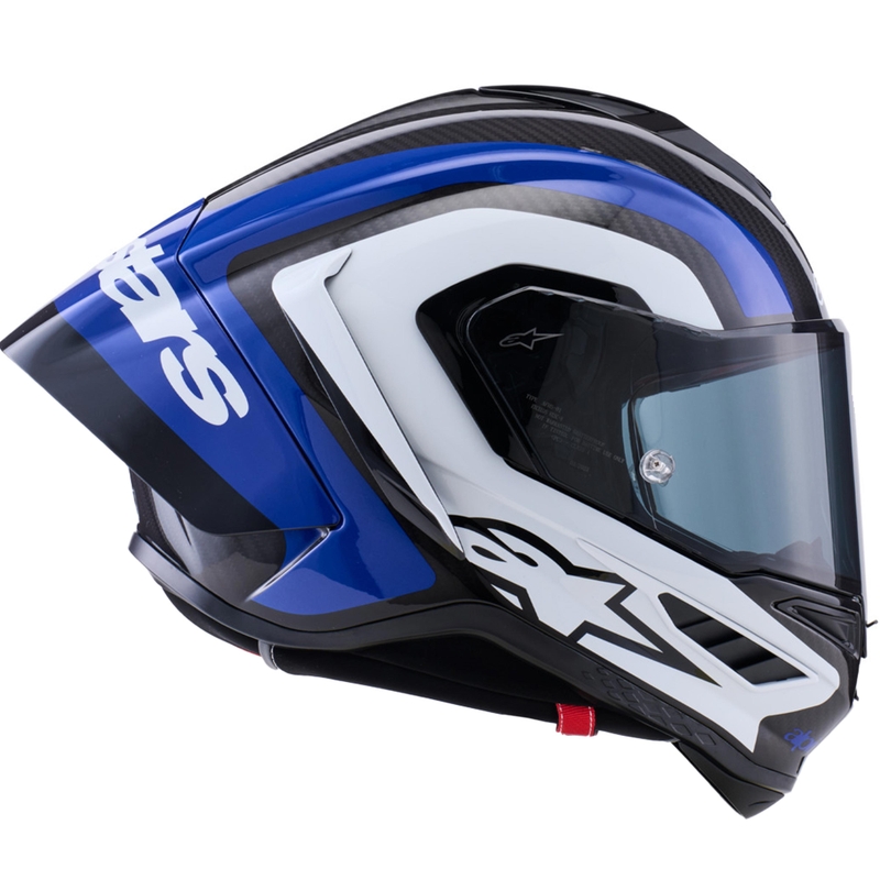 Integrální helma na motorku Alpinestars Supertech R10 Arius černo-modro-bílá
