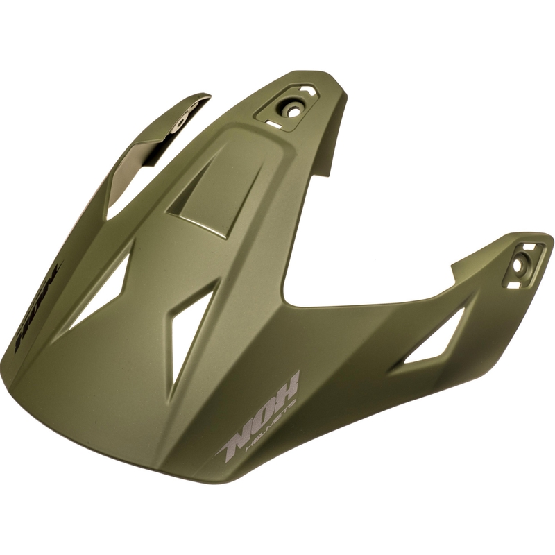 Kšilt pro helmy na motorku Nox N350 khaki