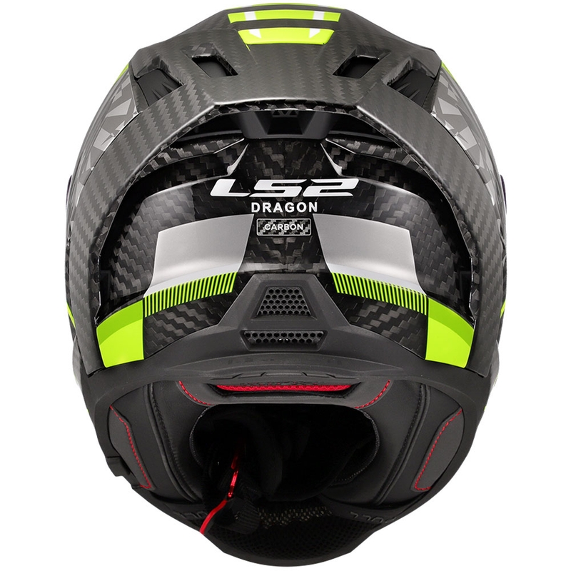 Integrální helma na motorku LS2 FF807 Dragon Trax fluo žlutá