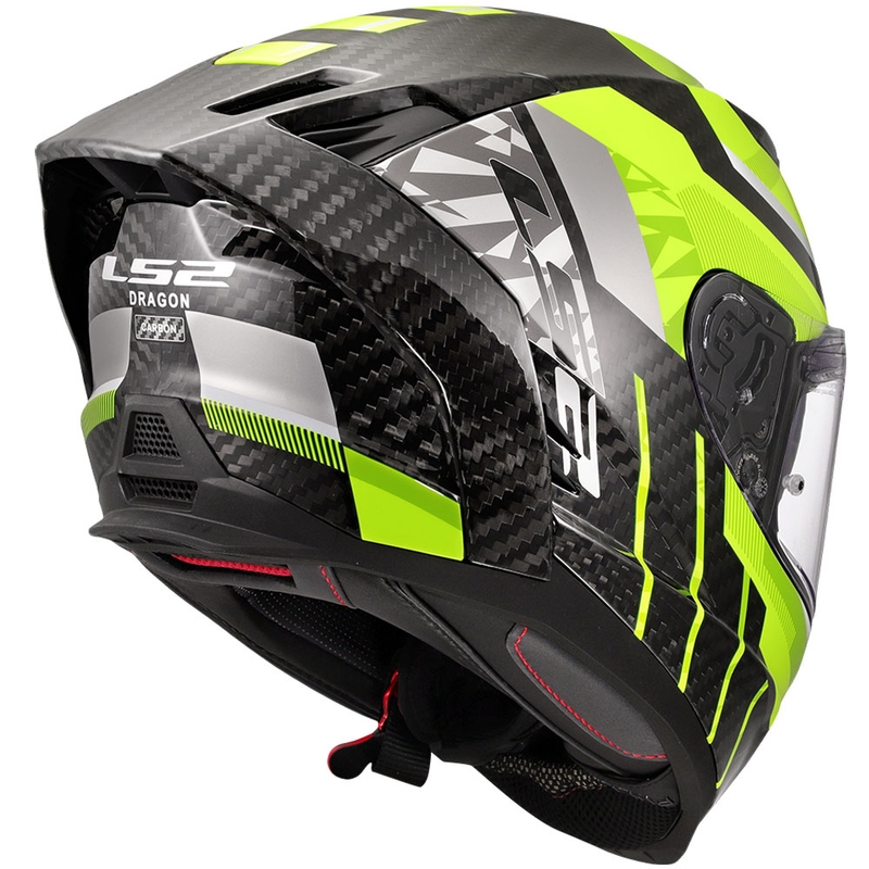Integrální helma na motorku LS2 FF807 Dragon Trax fluo žlutá