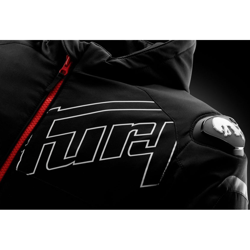 Bunda na motorku Furygan Sektor Roadster Evo černo-bílo-červená