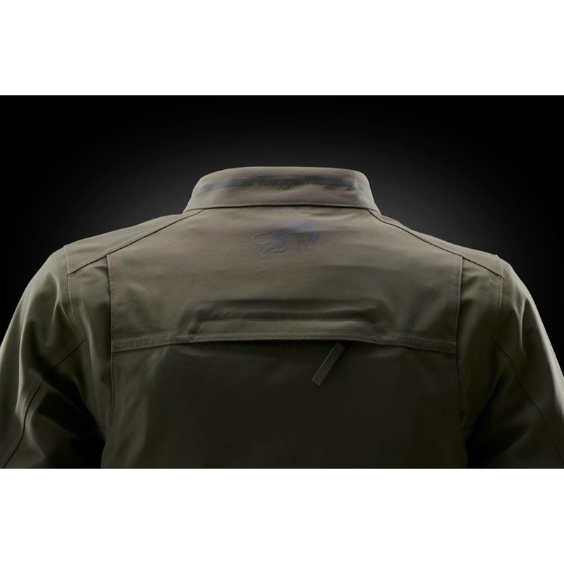 Dámská bunda na motorku Furygan Sarah Trooper khaki zelená