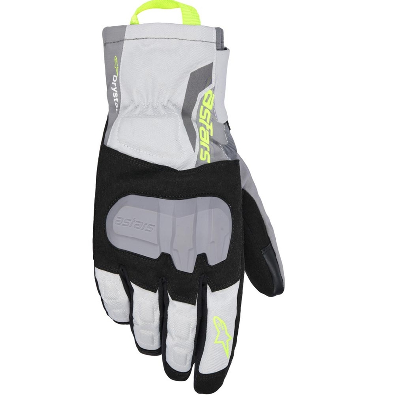 Rukavice na motorku Alpinestars XT-3 Drystar Insulated  černo-tmavě šedo-světle šedo-žluté