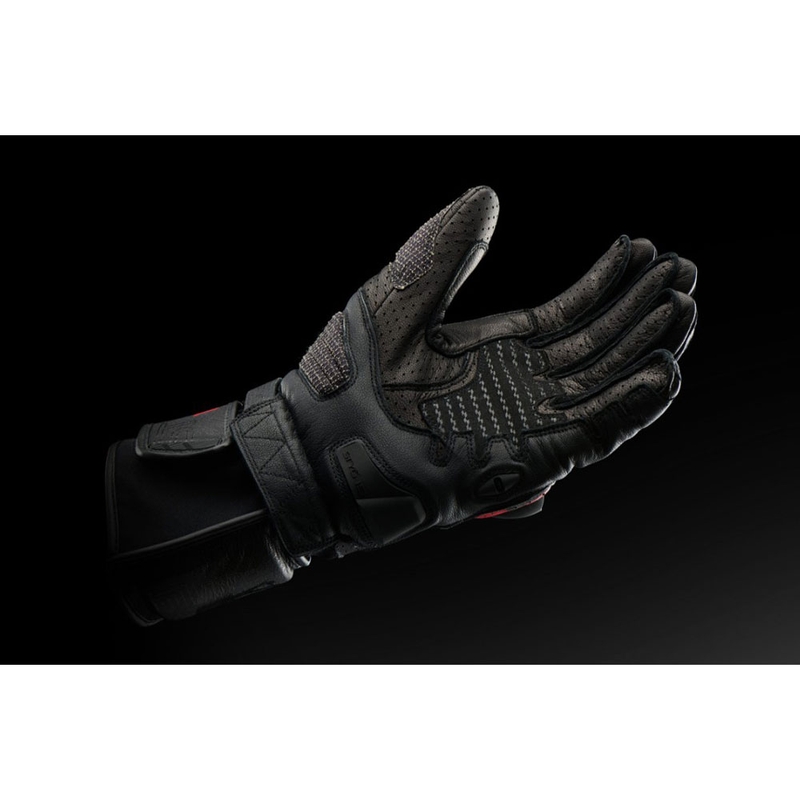 Rukavice na motorku Furygan STYG 15 Vented černo-červené