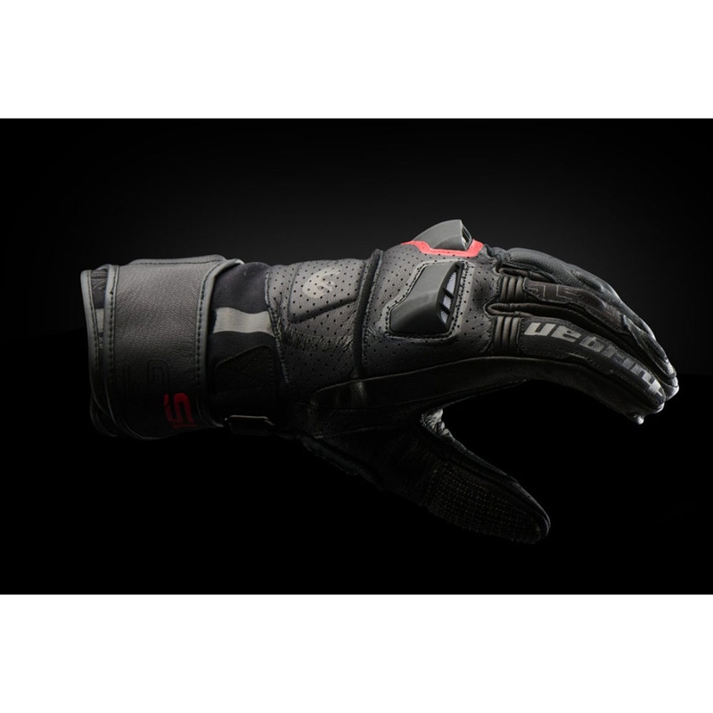 Rukavice na motorku Furygan STYG 15 Vented černo-červené