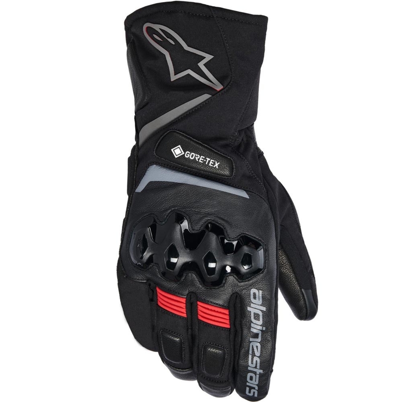 Rukavice na motorku Alpinestars WT-8 GORE-TEX® Insulated černo-červené