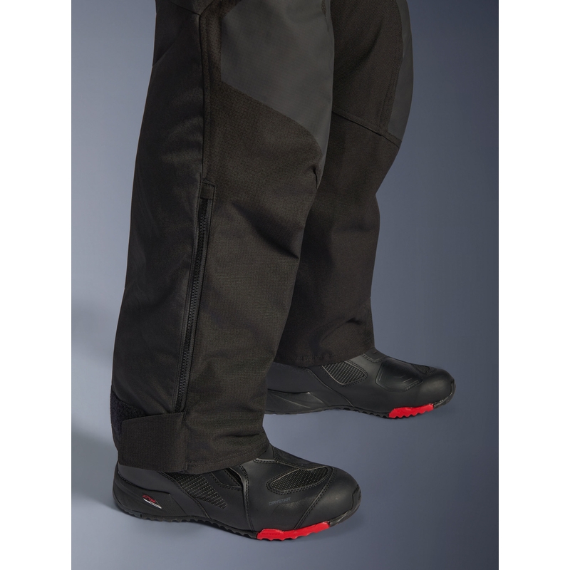 Prodloužené kalhoty na motorku Alpinestars Andes V4 Drystar černé