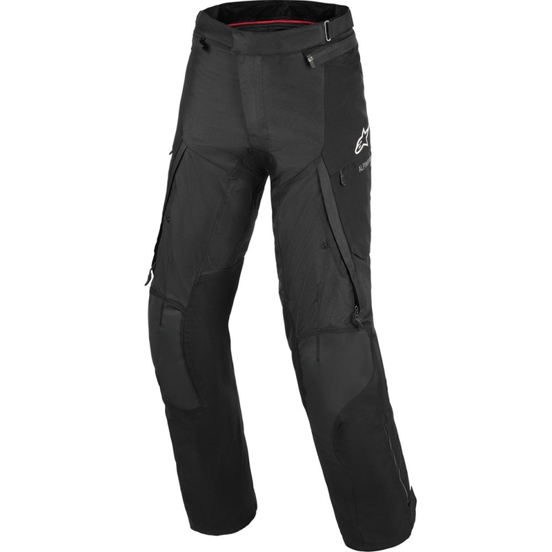 Prodloužené kalhoty na motorku Alpinestars Andes V4 Drystar černé