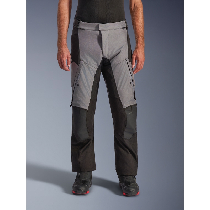 Kalhoty na motorku Alpinestars Andes V4 Drystar černo-tmavě šedé
