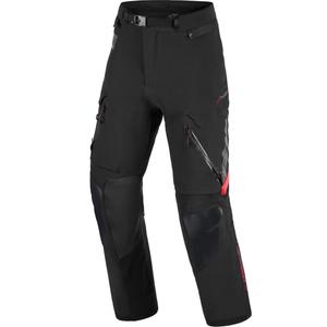 Kalhoty na motorku Alpinestars Halo PRO Drystar XF černo-tmavě šedo-červené