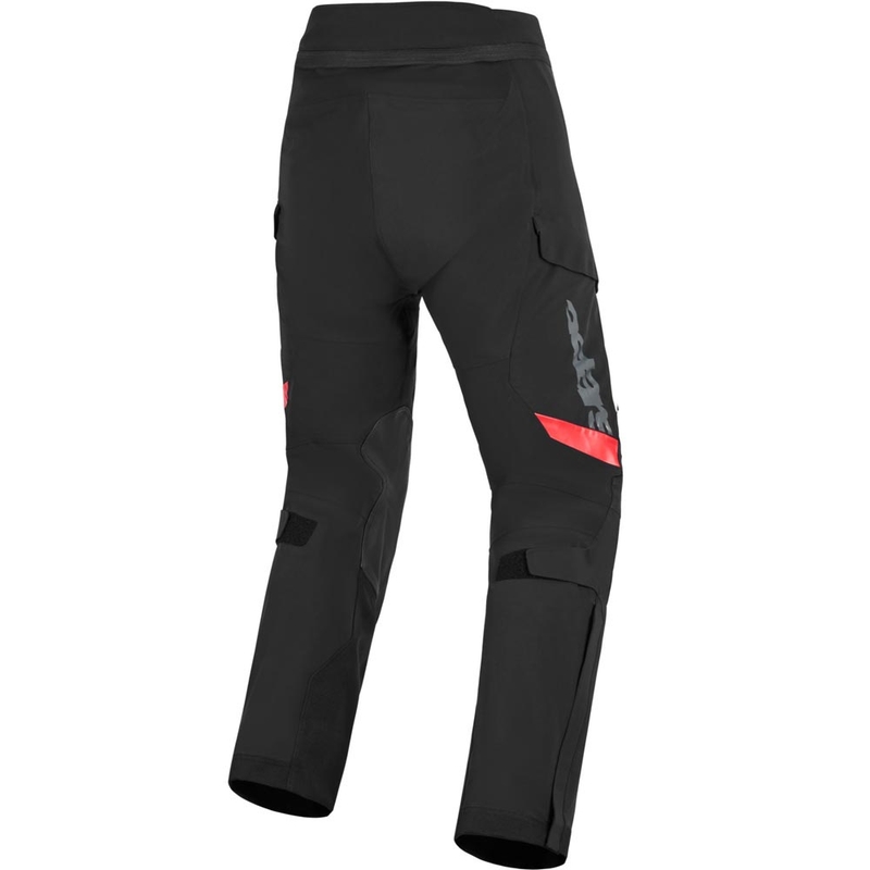 Kalhoty na motorku Alpinestars Halo PRO Drystar XF černo-tmavě šedo-červené