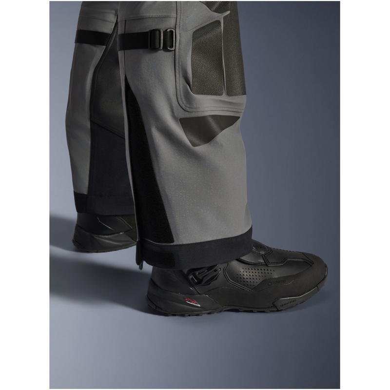 Zkrácené kalhoty na motorku Alpinestars Nazca 3L Gore-Tex PRO tmavě šedo-černé