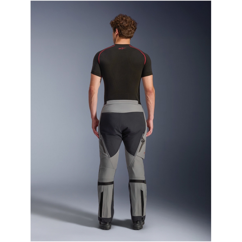 Zkrácené kalhoty na motorku Alpinestars Nazca 3L Gore-Tex PRO tmavě šedo-černé