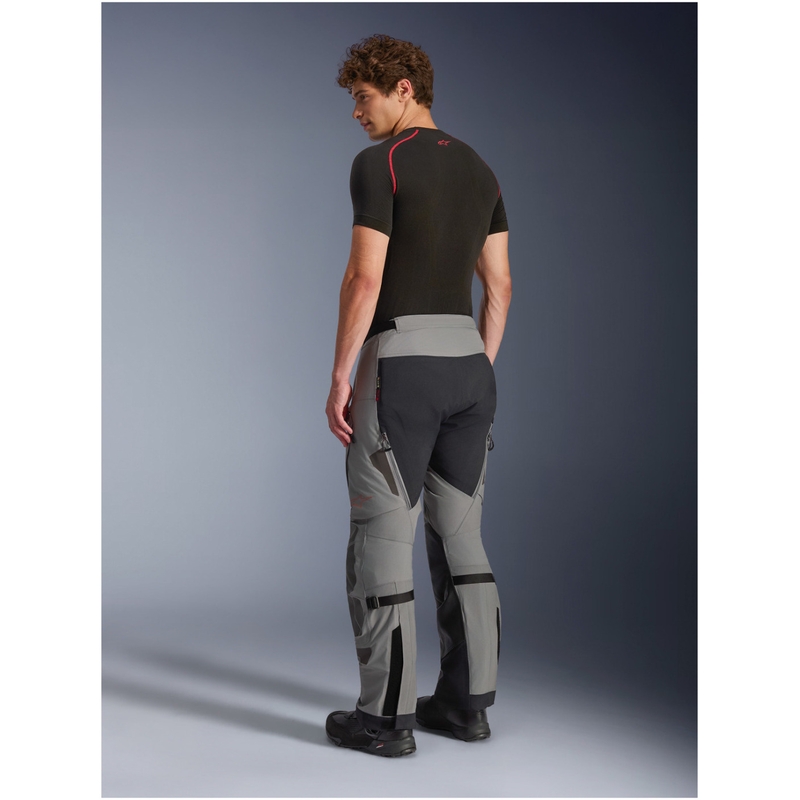 Zkrácené kalhoty na motorku Alpinestars Nazca 3L Gore-Tex PRO tmavě šedo-černé