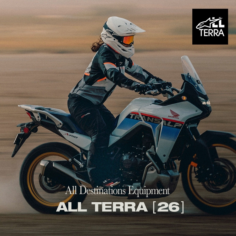 Dámská bunda na motorku Alpinestars Stella Andes V4 Drystar tmavě šedo-světle šedo-černo-červená